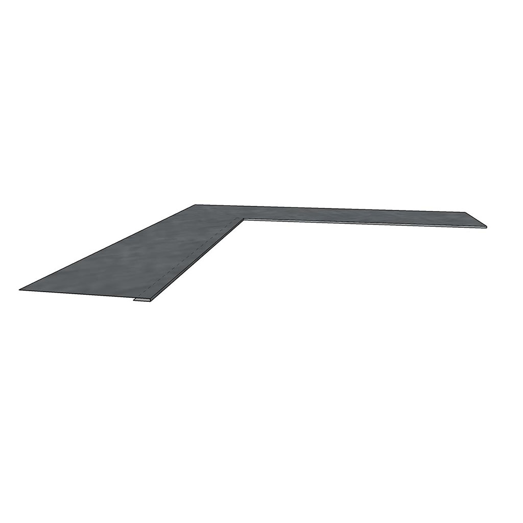 Flat Hem Corner - Inside