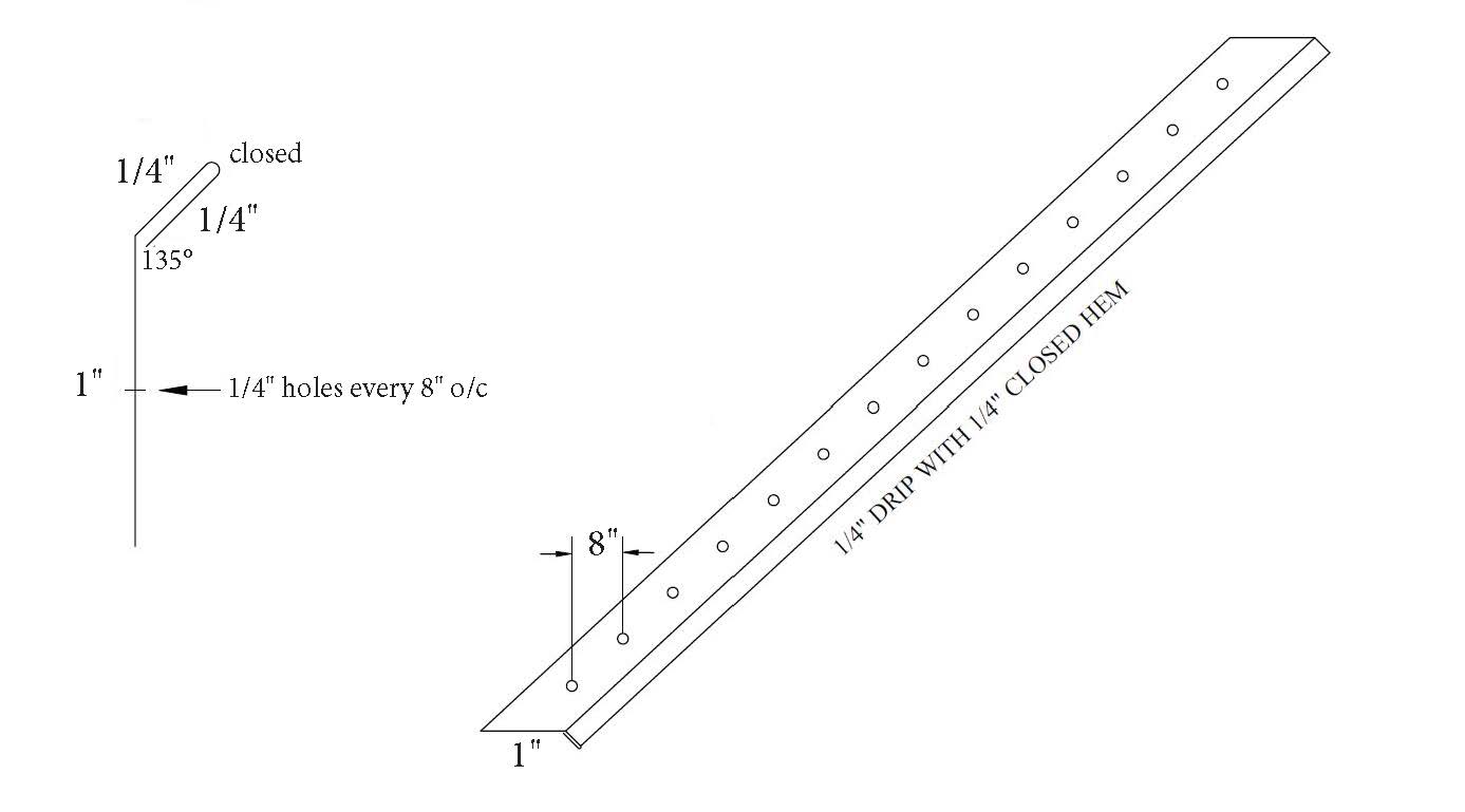 T2 Termination Bar - Type 304 SS